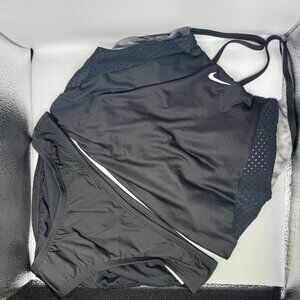 Nike Swimsuit Tie Dye Layered 2 in 1 Tankini Swimsuit Top & Bottom SZ M & L NWT